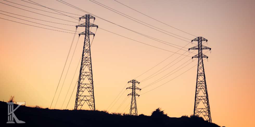 Słup wysokiego napięcia