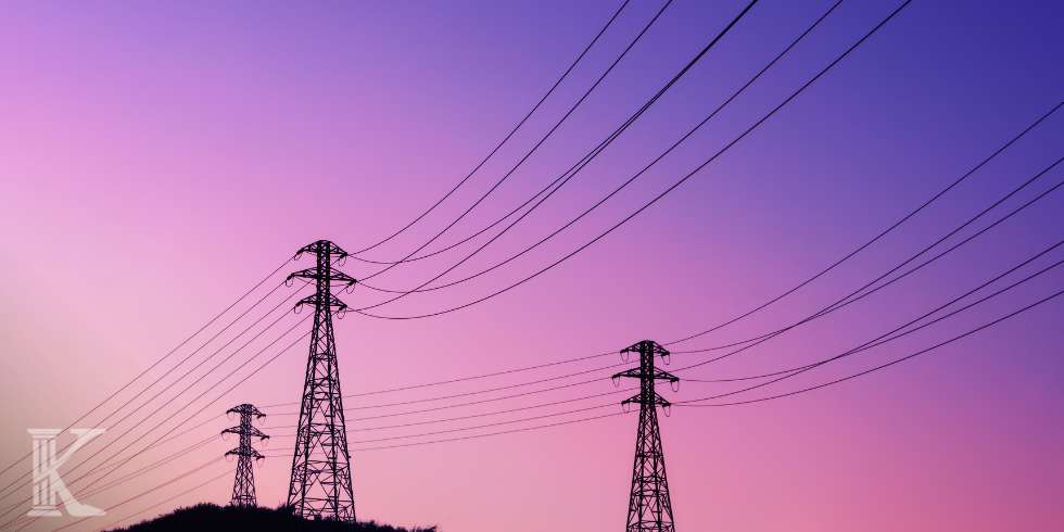 Słup wysokiego napięcia