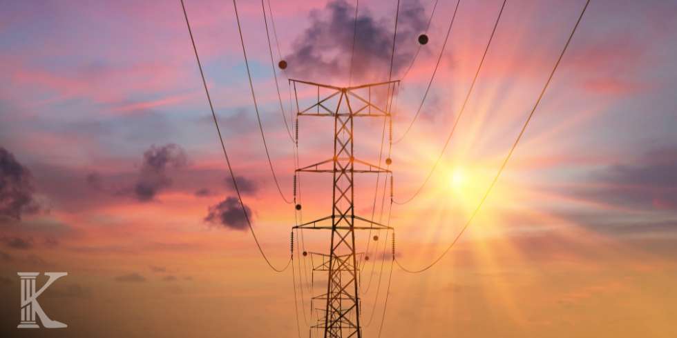 Słup wysokiego napięcia