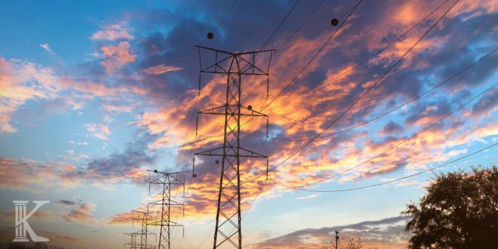 Słup wysokiego napięcia